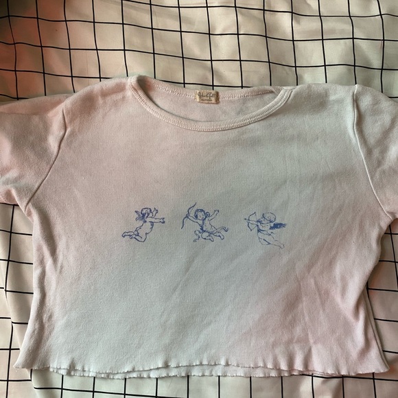 brandy melville angel baby shirt